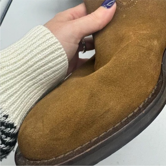 J. Crew Men’s Leather Brown Roper Boots Size 9 - Picture 8 of 16